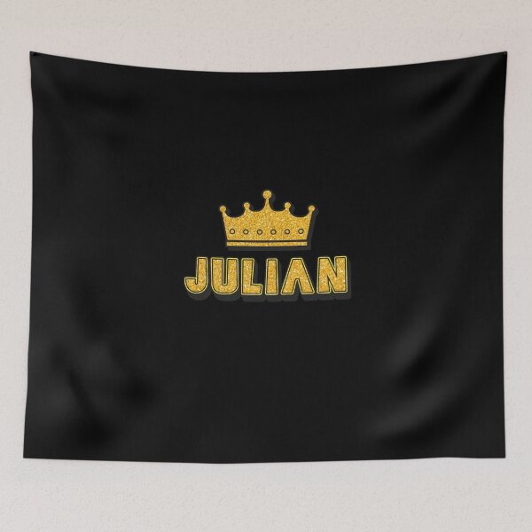 Item preview, Julian Personalized Name With Crown - Cool & Funny Custom Gift for Men and Boys designed and sold by Oussinc.