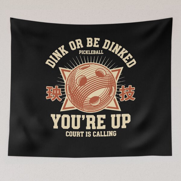 Item preview, Pickleball funny pickle ball Dink Or Be Dinked designed and sold by LuminOrb.