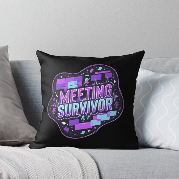 Item preview, Meeting survivor| Administrative assistant designed and sold by SocialStaticz.
