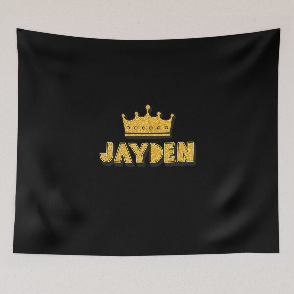 Item preview, Jayden Personalized Name With Crown - Cool & Funny Custom Gift for Men and Boys designed and sold by Oussinc.
