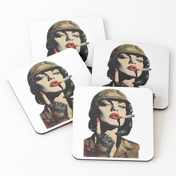Item preview, Vintage Army GIrl 1 designed and sold by ShirtsOfDeath.