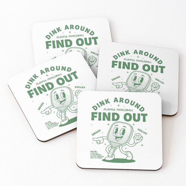 Item preview, Pickleball Dink Around Find Out Funny Player Love designed and sold by LuminOrb.
