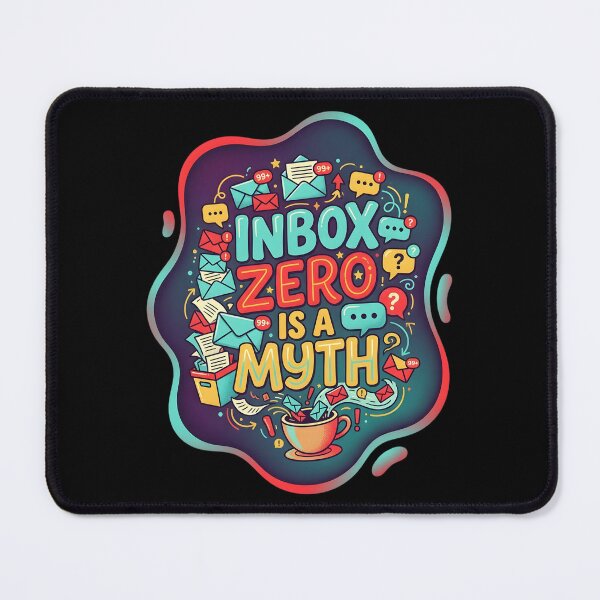 Item preview, Inbox zero is a myth | Administrative assistant designed and sold by SocialStaticz.