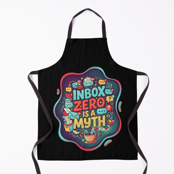 Item preview, Inbox zero is a myth | Administrative assistant designed and sold by SocialStaticz.