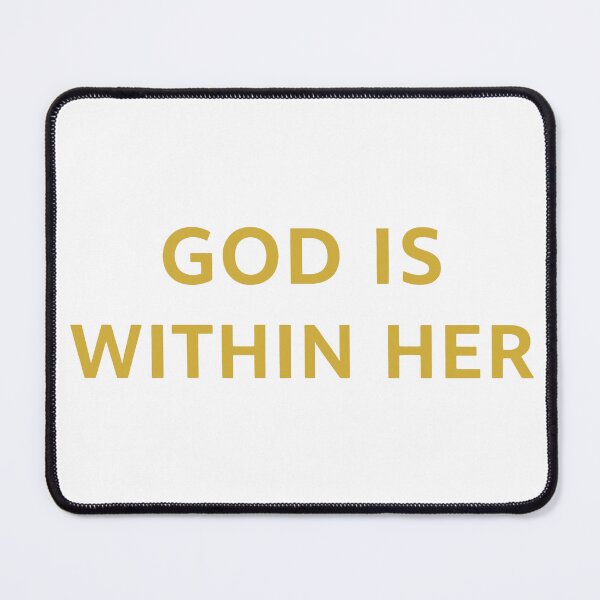 Item preview, GOD IS WITHIN HER designed and sold by lindalifepeace.