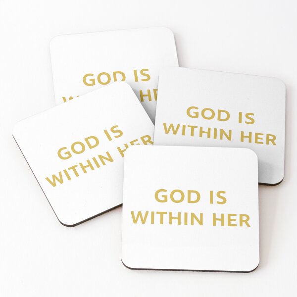 Item preview, GOD IS WITHIN HER designed and sold by lindalifepeace.