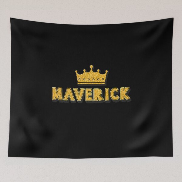 Item preview, Maverick Personalized Name With Crown - Cool & Funny Custom Gift for Men and Boys designed and sold by Oussinc.