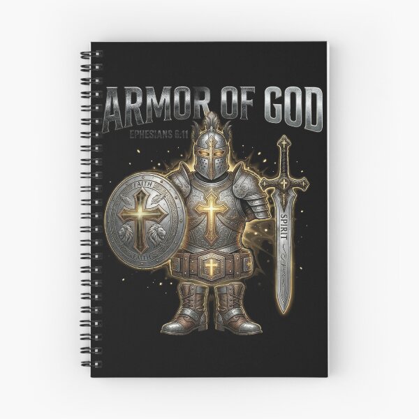 Item preview, Armor Of God Ephesians 6:11 Christian Warrior T-Shirt designed and sold by SayIt-Wear.