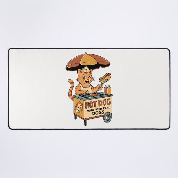 Item preview, Cat and hotdog designed and sold by GallegosLandin.
