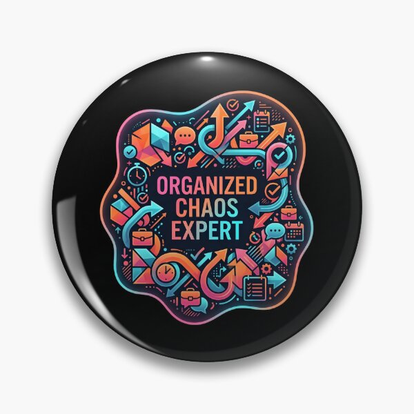 Item preview, Organized chaos expert | Administrative assistant designed and sold by SocialStaticz.