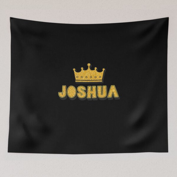 Item preview, Joshua Personalized Name With Crown - Cool & Funny Custom Gift for Men and Boys designed and sold by Oussinc.