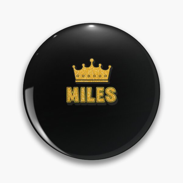 Item preview, Miles Personalized Name With Crown - Cool & Funny Custom Gift for Men and Boys designed and sold by Oussinc.