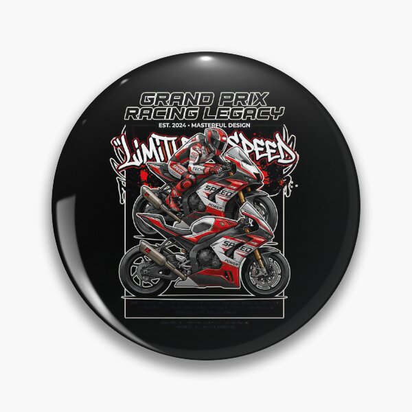 Item preview, Minimal Aggressive Motorcycle Art designed and sold by enzoade.