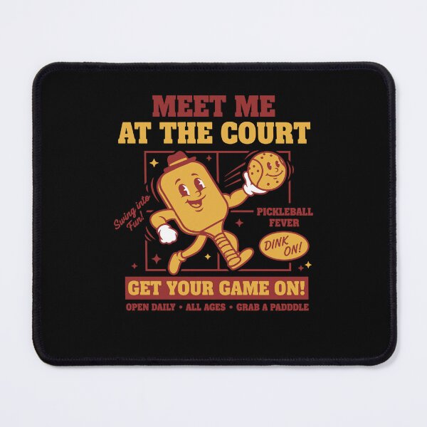 Item preview, Pickleball Funny Player Meet Me At The Court Love designed and sold by LuminOrb.