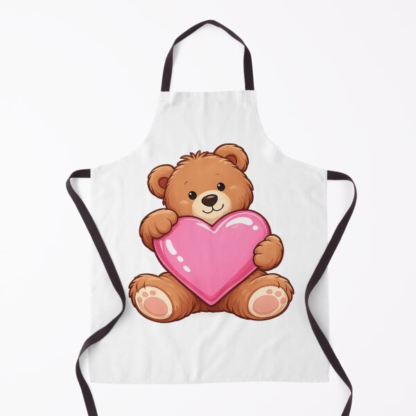 Item preview, Cute Teddy Bear Holding Heart | Love Illustration | Valentine Design designed and sold by Hellohychandan.