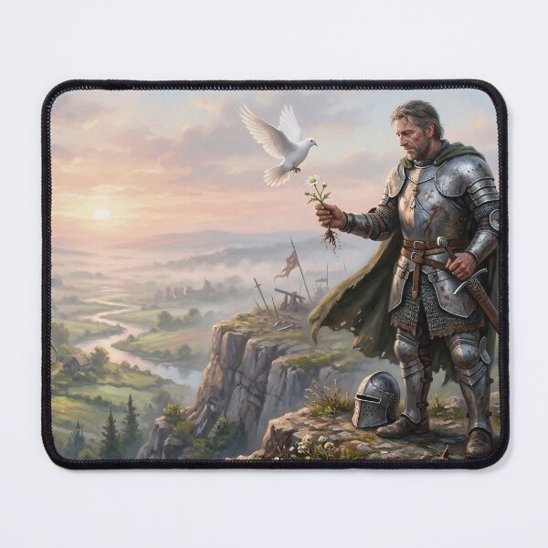 Item preview, Warrior Who Laid Down the Sword designed and sold by DesignzMonster.