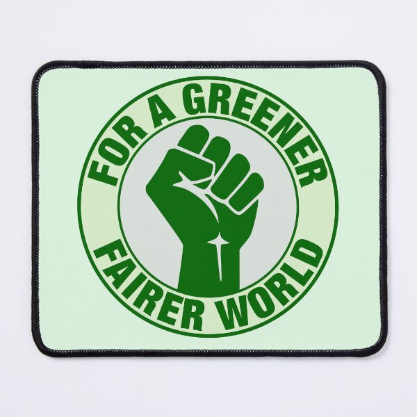 Item preview, GREENER FAIRER WORLD designed and sold by Paparaw.