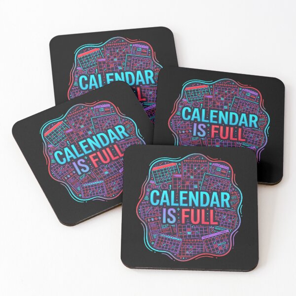 Item preview, Calendar is full | Administrative assistant designed and sold by SocialStaticz.
