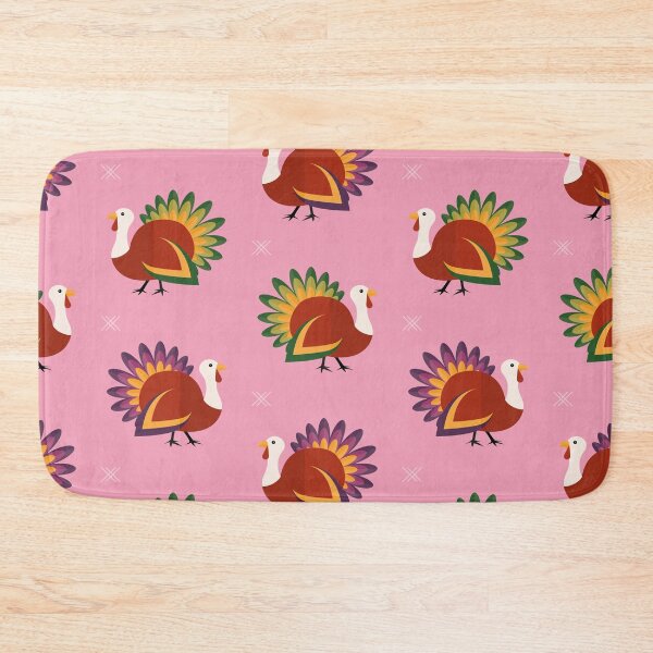 Item preview, Turkeys on pink designed and sold by reneesillus.