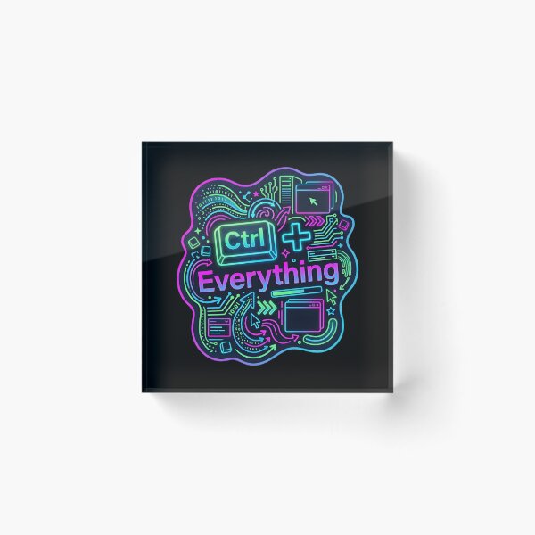 Item preview, Ctrl plus everything | Administrative assistant designed and sold by SocialStaticz.