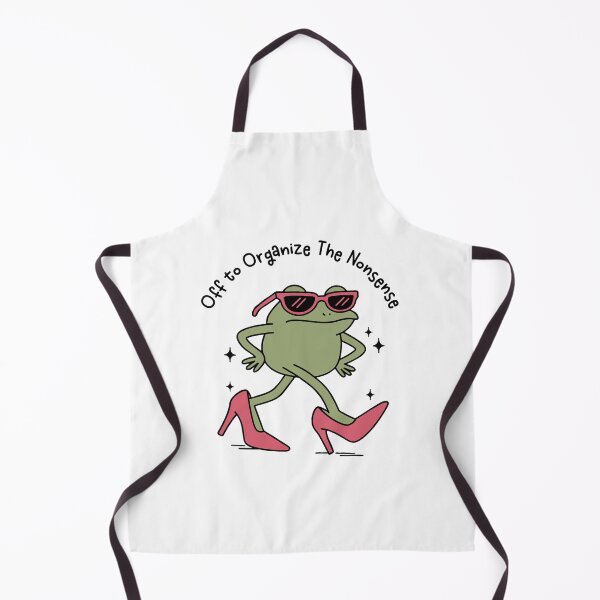 Item preview, Off to Organize The Nonsense Funny Frog Meme - Chaos Coordinator designed and sold by gunaone-design.
