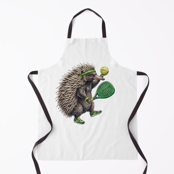 Item preview, Aussie Padel Echidna - The Spiky Defender designed and sold by Wennebabs.