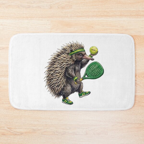 Item preview, Aussie Padel Echidna - The Spiky Defender designed and sold by Wennebabs.