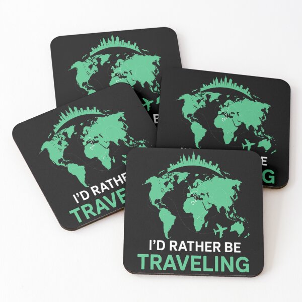 Item preview, I'd Rather Be Traveling Travel Vacation Traveling designed and sold by brinbotty.