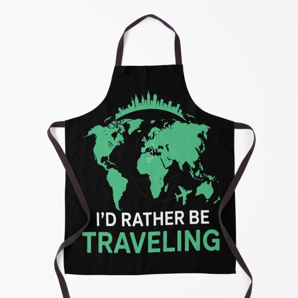 Item preview, I'd Rather Be Traveling Travel Vacation Traveling designed and sold by brinbotty.