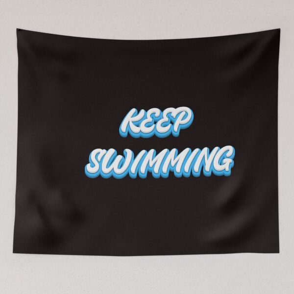 Item preview,  Kpop Song Album Title Song Aesthetic Keep Swimming Design designed and sold by RADesignHub.