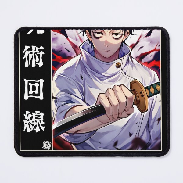 Item preview, Dark Anime Sorcerer – Cursed Energy Manga Style designed and sold by aztra-art.