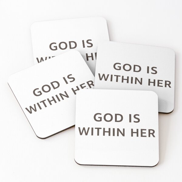Item preview, GOD IS WITHIN HER designed and sold by lindalifepeace.