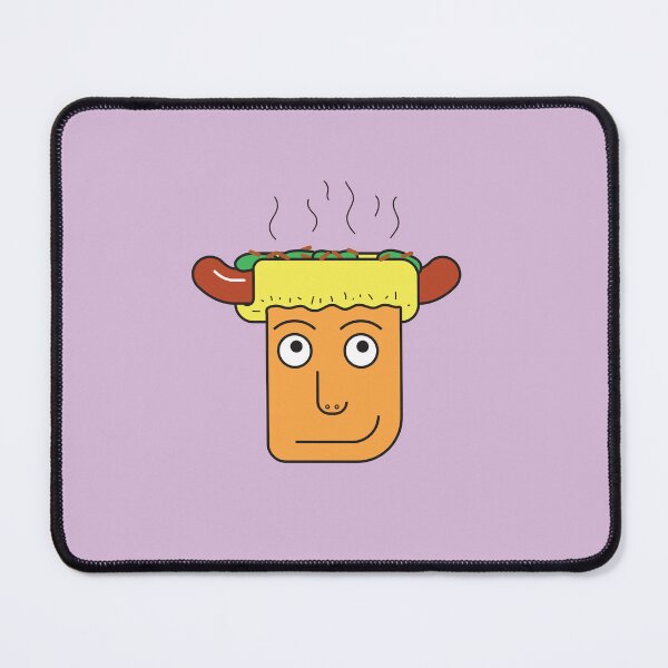 Item preview, Franken-Bun: The Hot Dog Head Cartoon designed and sold by Be-bored.
