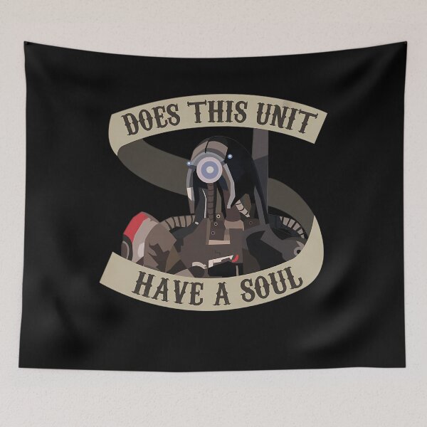Item preview, Does This Unit Have A Soul Legion Mass Effect designed and sold by TrippyBag420.