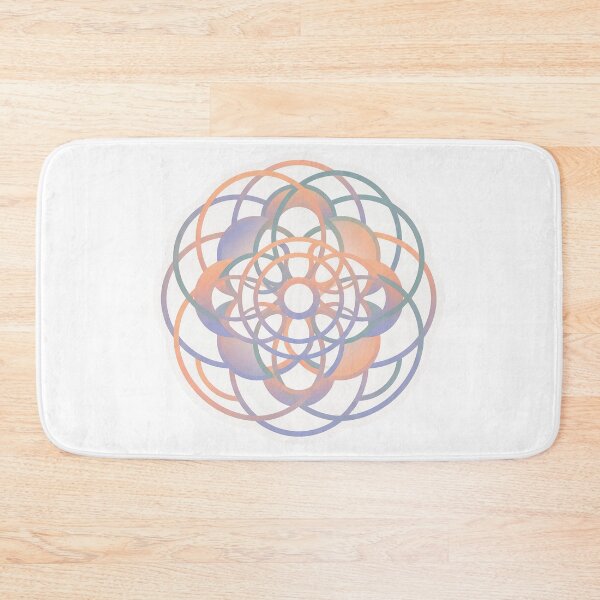 Item preview, Sacred Geometry Pastel Mandala designed and sold by Morden-Design.
