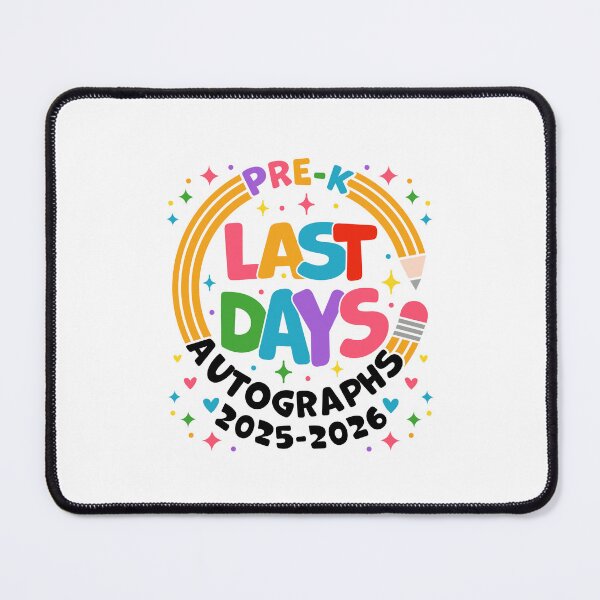 Item preview, Last Day of Pre-K 2025 2026 Autograph Preschool Graduation Kids Last Day School designed and sold by gunaone-design.