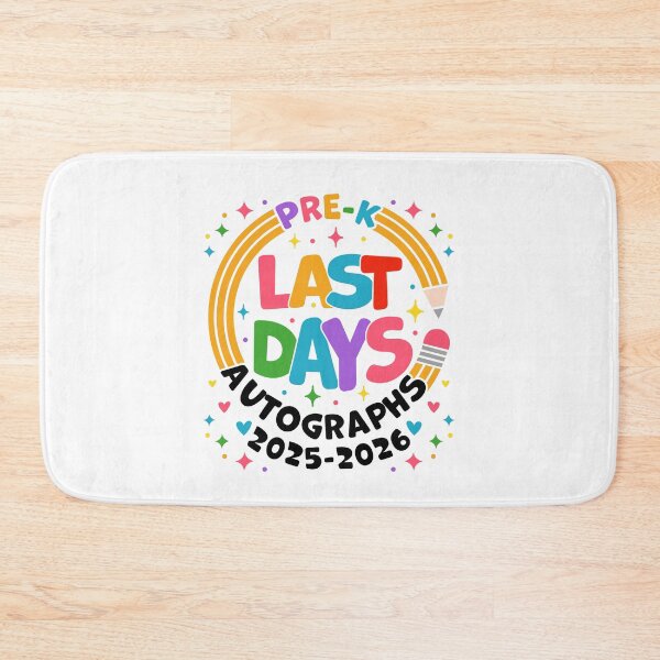 Item preview, Last Day of Pre-K 2025 2026 Autograph Preschool Graduation Kids Last Day School designed and sold by gunaone-design.