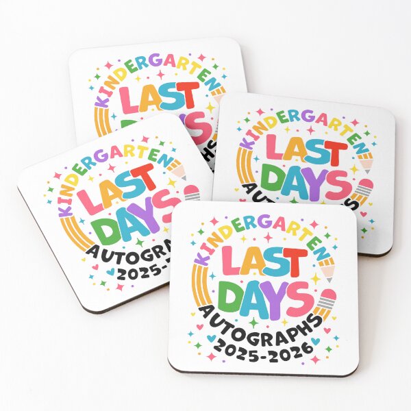 Item preview, Last Day of Kindergarten 2025 2026 Autograph Kids Graduation Last Day School designed and sold by gunaone-design.