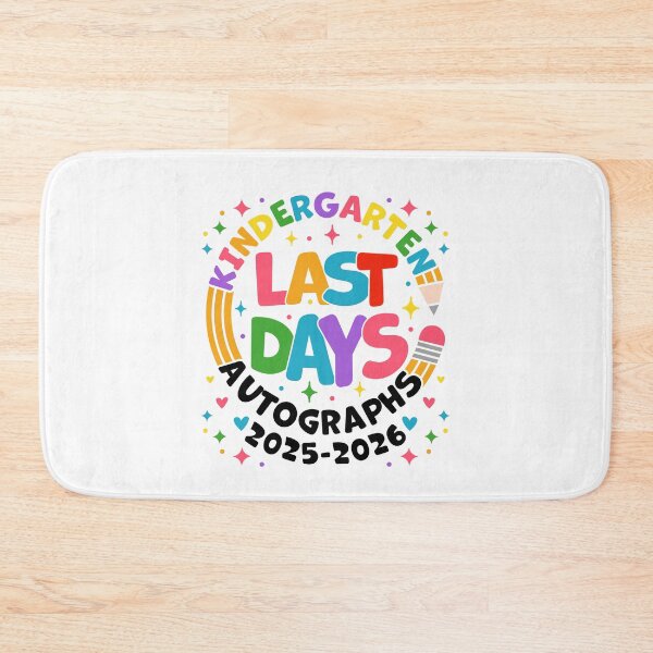 Item preview, Last Day of Kindergarten 2025 2026 Autograph Kids Graduation Last Day School designed and sold by gunaone-design.