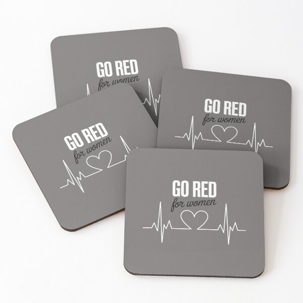 Item preview, Go Red for Women, Heart Health Disease Awareness Cardiology designed and sold by IdunayaStore.
