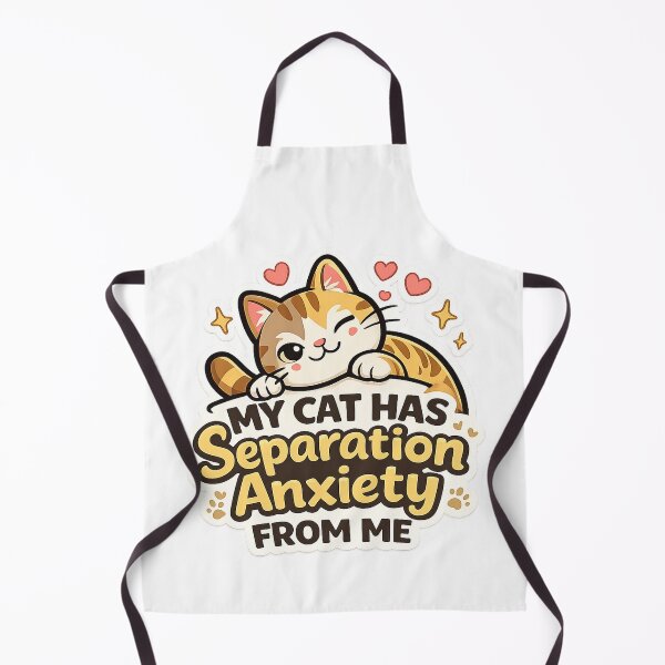 Item preview, My Cat Has Separation Anxiety From Me Funny Cat Design designed and sold by StyleLap.