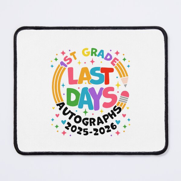 Item preview, Last Day of 1st Grade 2025 2026 Autograph First Grade Graduation Last Day School designed and sold by gunaone-design.
