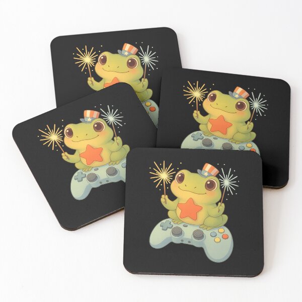 Item preview, Sparklers at sunset frog designed and sold by Josie37.