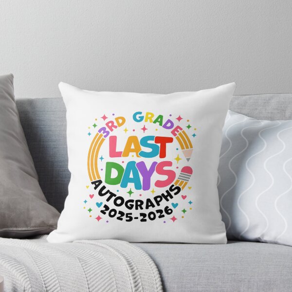 Item preview, Last Day of 3rd Grade 2025 2026 Autograph Design Third Grade Graduation Last Day School designed and sold by gunaone-design.