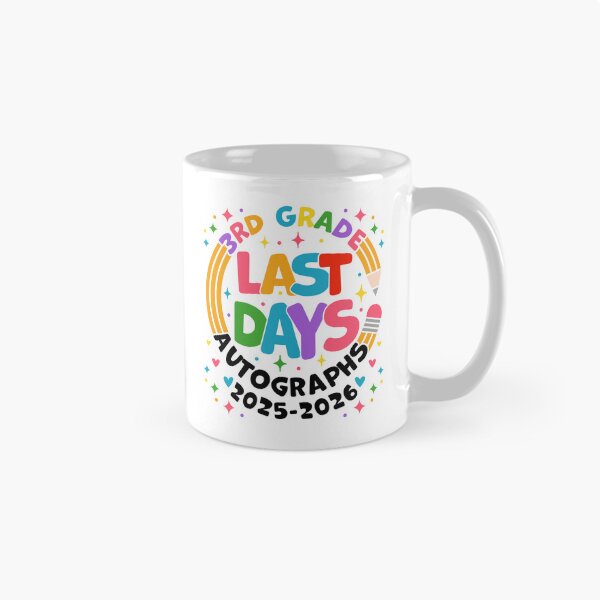 Item preview, Last Day of 3rd Grade 2025 2026 Autograph Design Third Grade Graduation Last Day School designed and sold by gunaone-design.