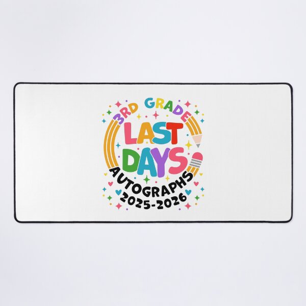 Item preview, Last Day of 3rd Grade 2025 2026 Autograph Design Third Grade Graduation Last Day School designed and sold by gunaone-design.
