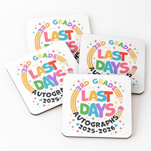 Item preview, Last Day of 3rd Grade 2025 2026 Autograph Design Third Grade Graduation Last Day School designed and sold by gunaone-design.