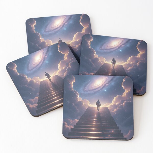 Item preview, Climb to the Stars | Hard Work Universe Concept Art” designed and sold by SoulGraphixx.