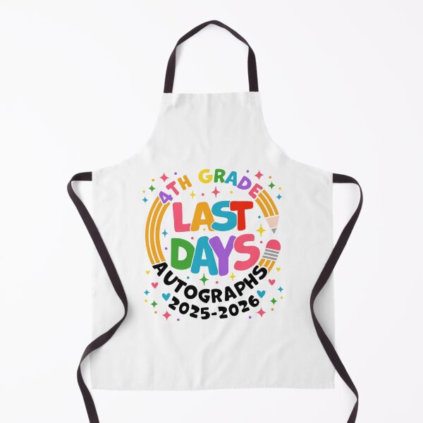 Item preview, Last Day of 4th Grade 2025 2026 Autograph Design Fourth Grade Graduation Last Day School designed and sold by gunaone-design.