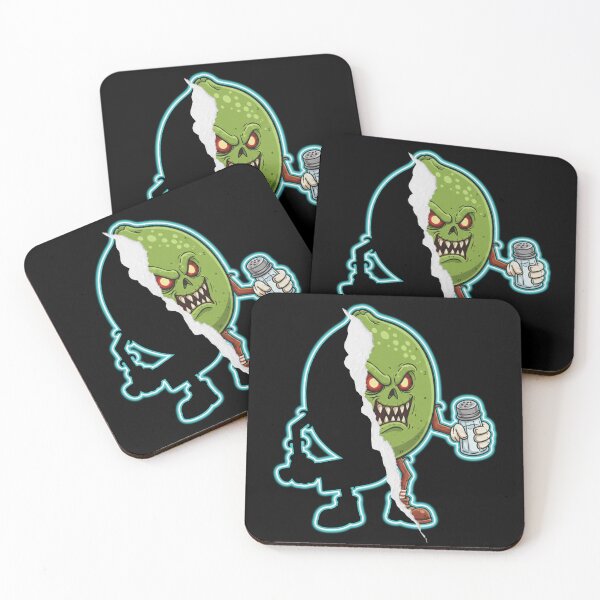 Item preview, Evil Lime Kiler- Vintage Monster Pitaya Cartoon Style designed and sold by MBBialyPiksel.